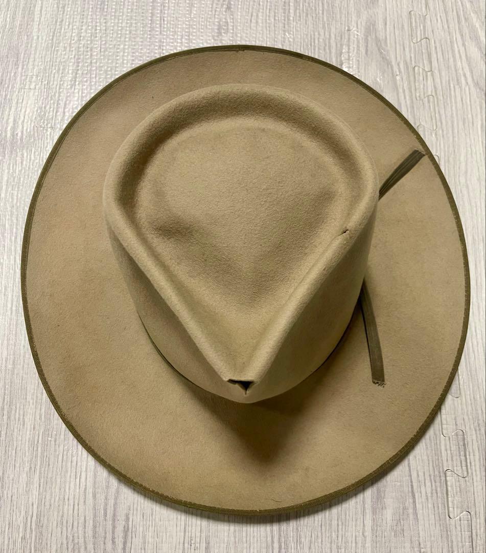 ジョニーデップ 着　ヴィンテージハット　ファットハッター　STETSON RRL