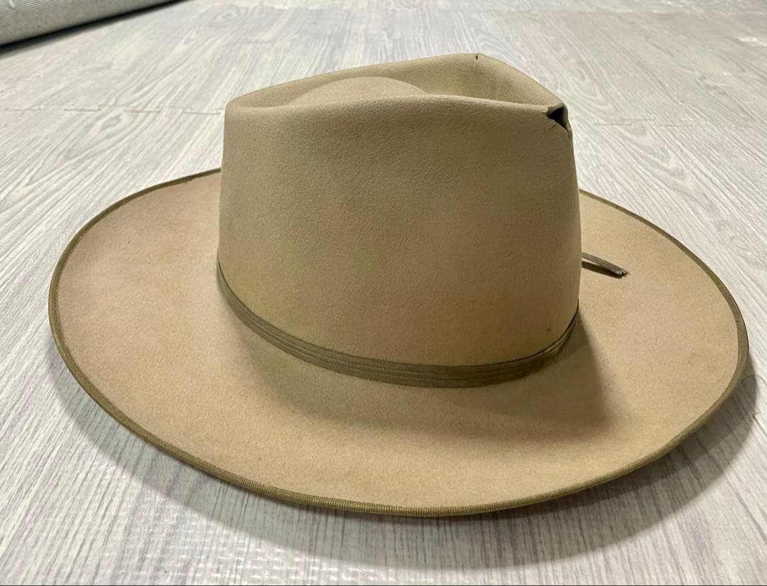 ジョニーデップ 着　ヴィンテージハット　ファットハッター　STETSON RRL
