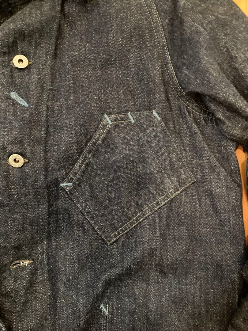 POST+WAREHOUSE+BEAMS+ 別注カバーオール