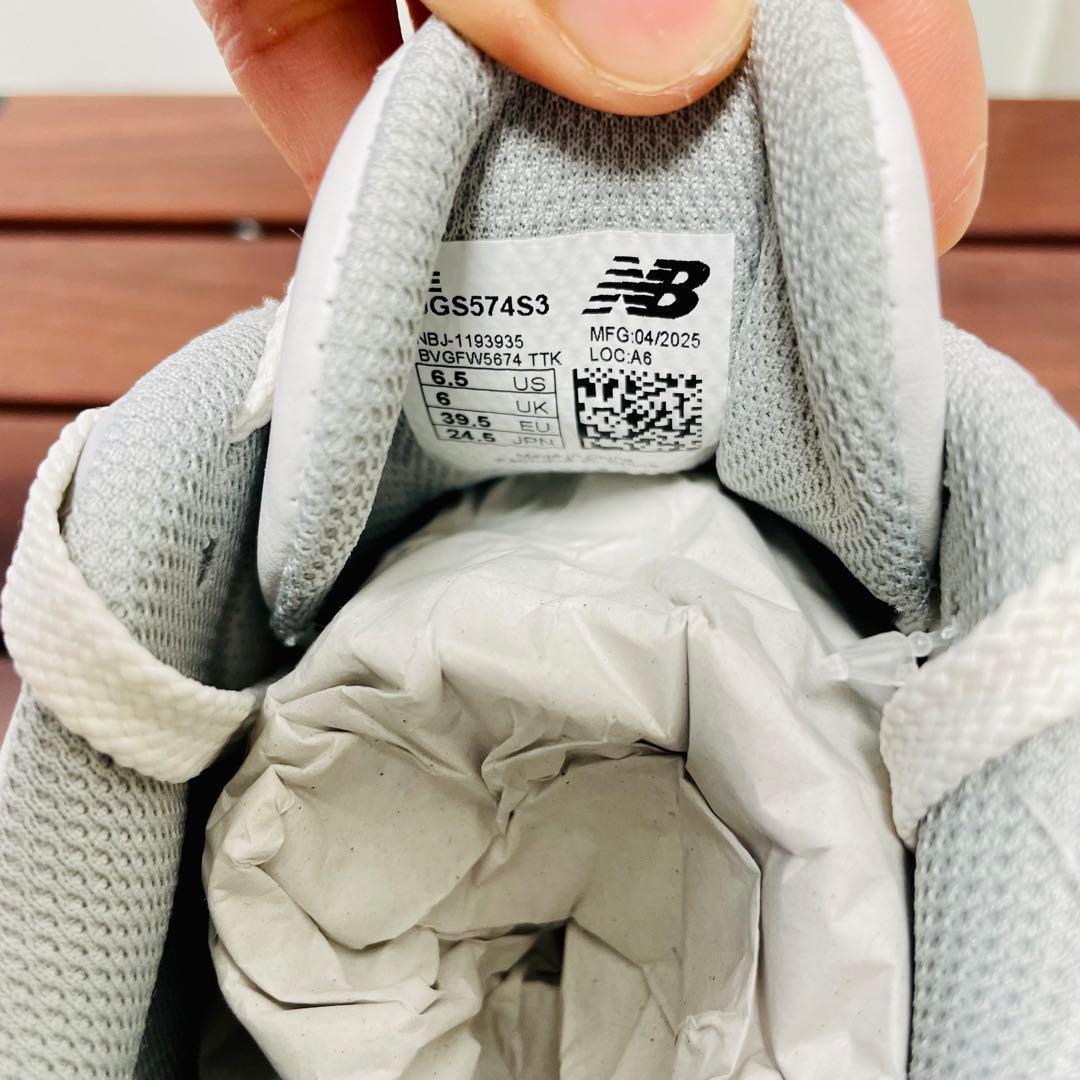 新品 レディース ニューバランス574 ゴルフシューズ 24.5cm 女性 男性