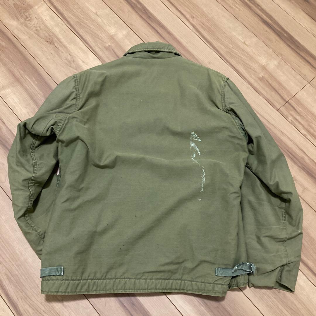 アメリカ軍　ミリタリー　ジャケット　デッキジャケット　a-2