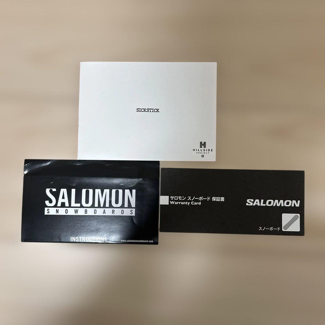 【美品】SALOMON HPS Sickstick 157 パウダー 23-24