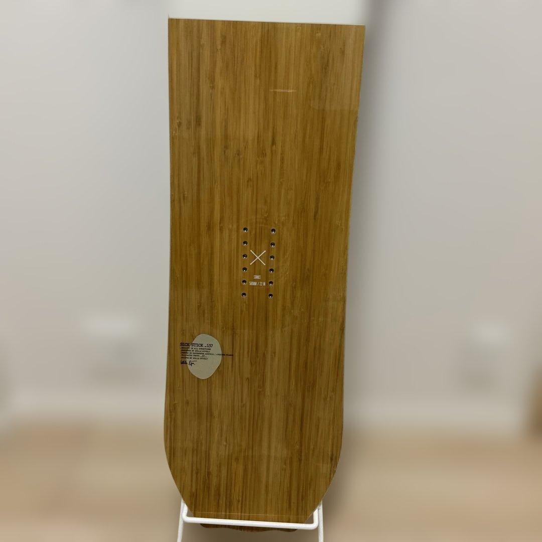 【美品】SALOMON HPS Sickstick 157 パウダー 23-24