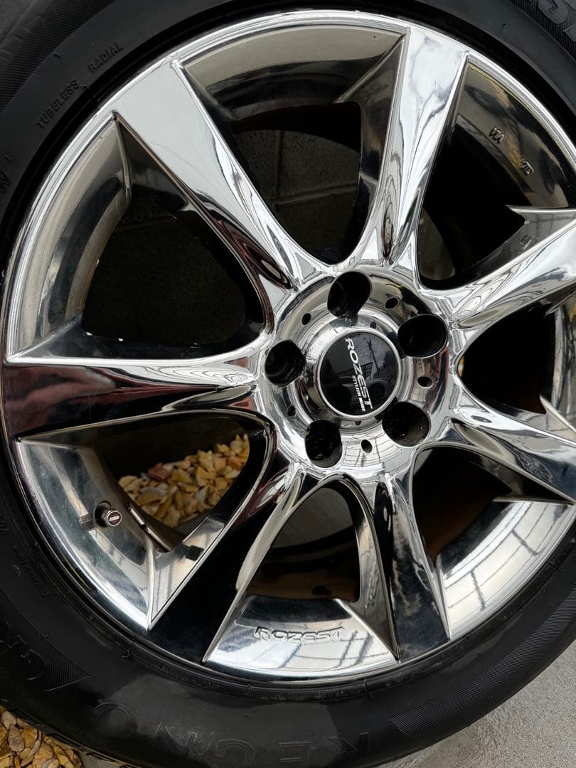 値下げアルミホイール4本セット　ROZEST ・S-MODE07