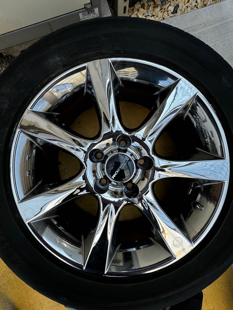 値下げアルミホイール4本セット　ROZEST ・S-MODE07