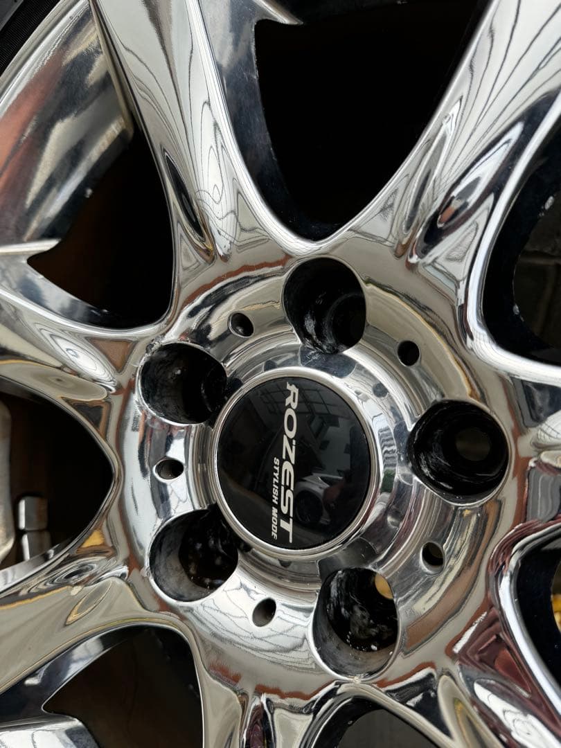 値下げアルミホイール4本セット　ROZEST ・S-MODE07