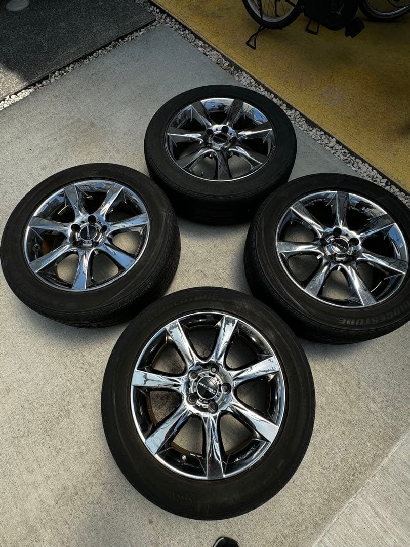 値下げアルミホイール4本セット　ROZEST ・S-MODE07