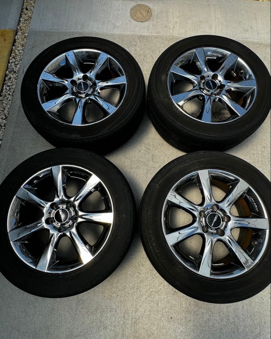 値下げアルミホイール4本セット　ROZEST ・S-MODE07