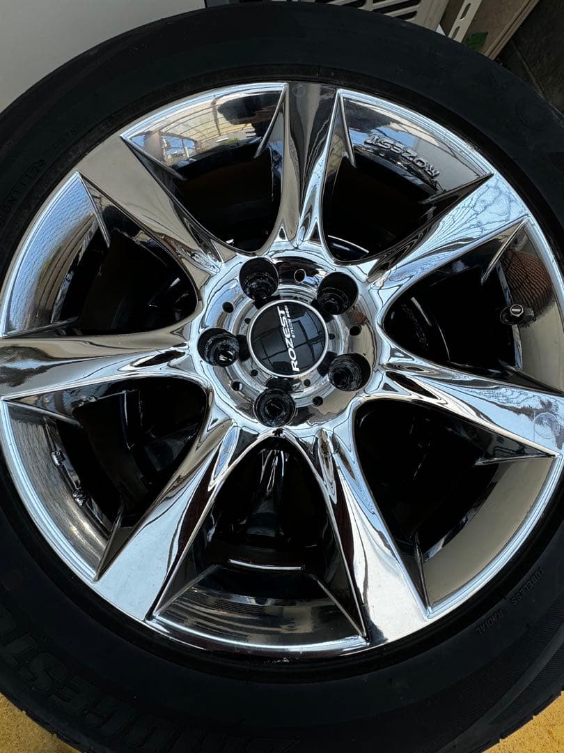 値下げアルミホイール4本セット　ROZEST ・S-MODE07