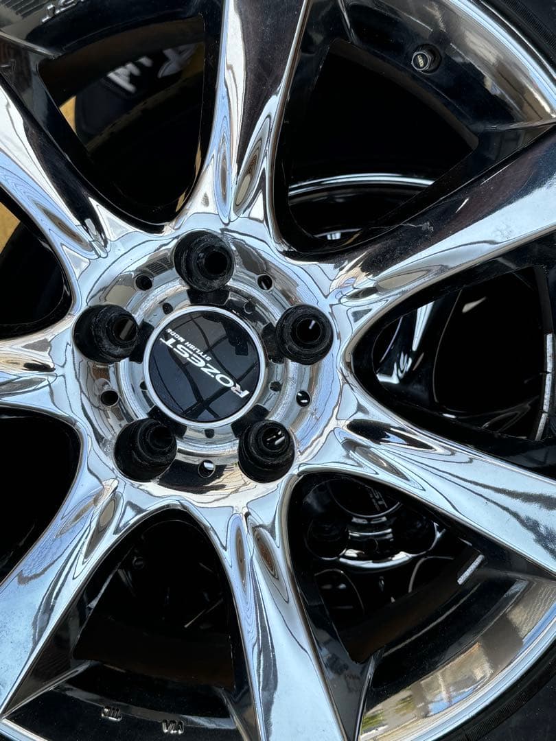 値下げアルミホイール4本セット　ROZEST ・S-MODE07