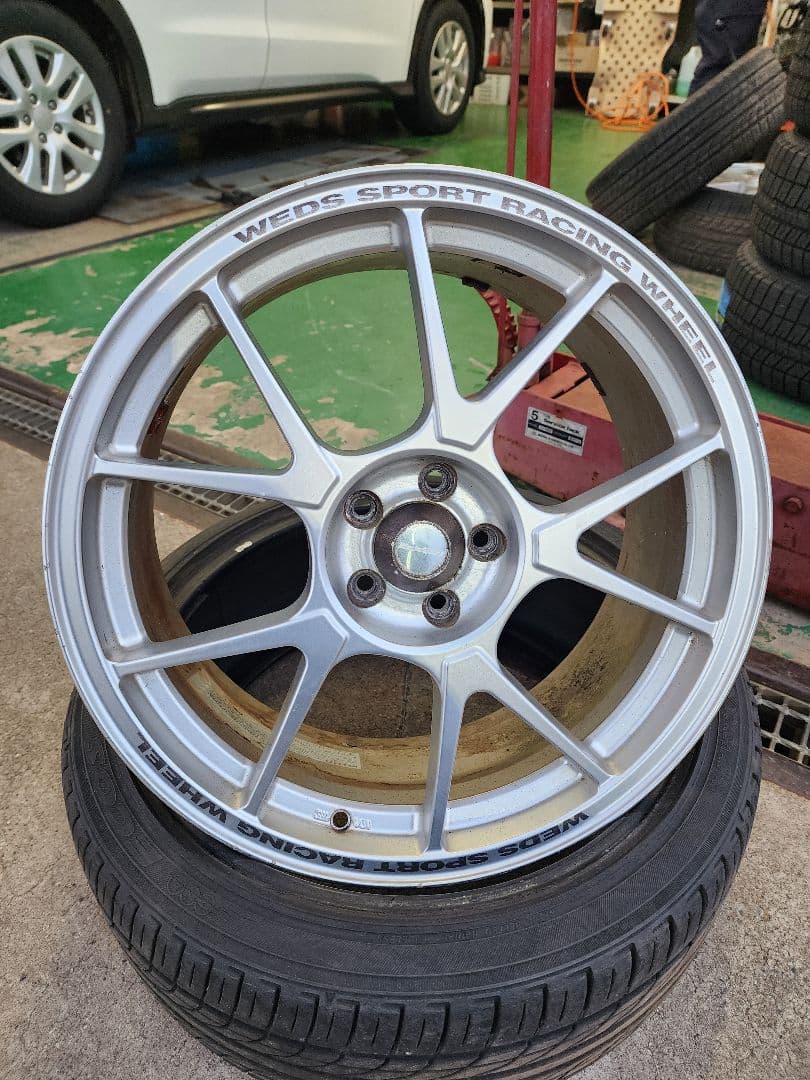 け*ん様 【希少】weds TC005 18×7.5J+48 PCD100/5H