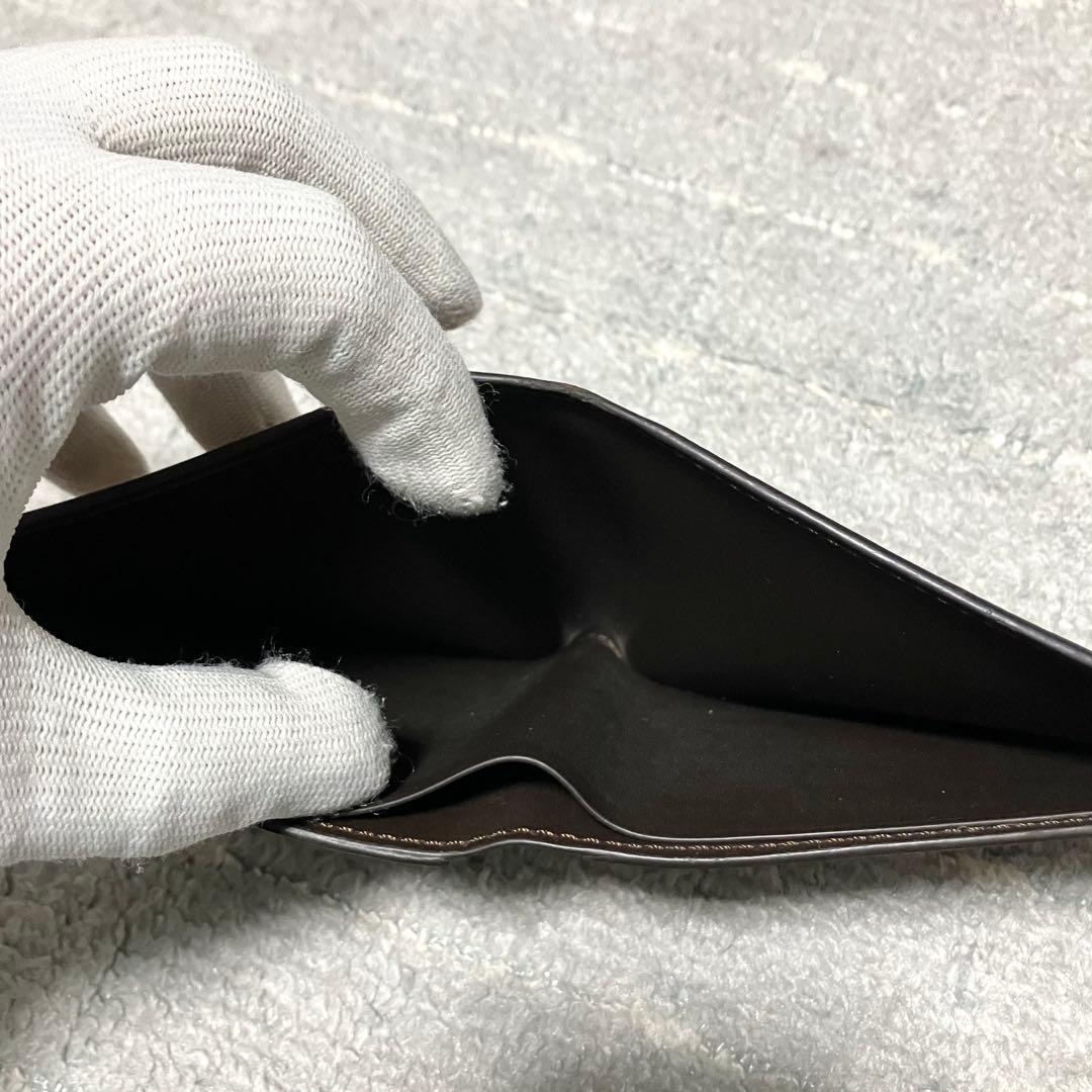 ベルルッティ［二つ折り財布］マコレ　スクリット　カリグラフィ　ヴェネチアレザー