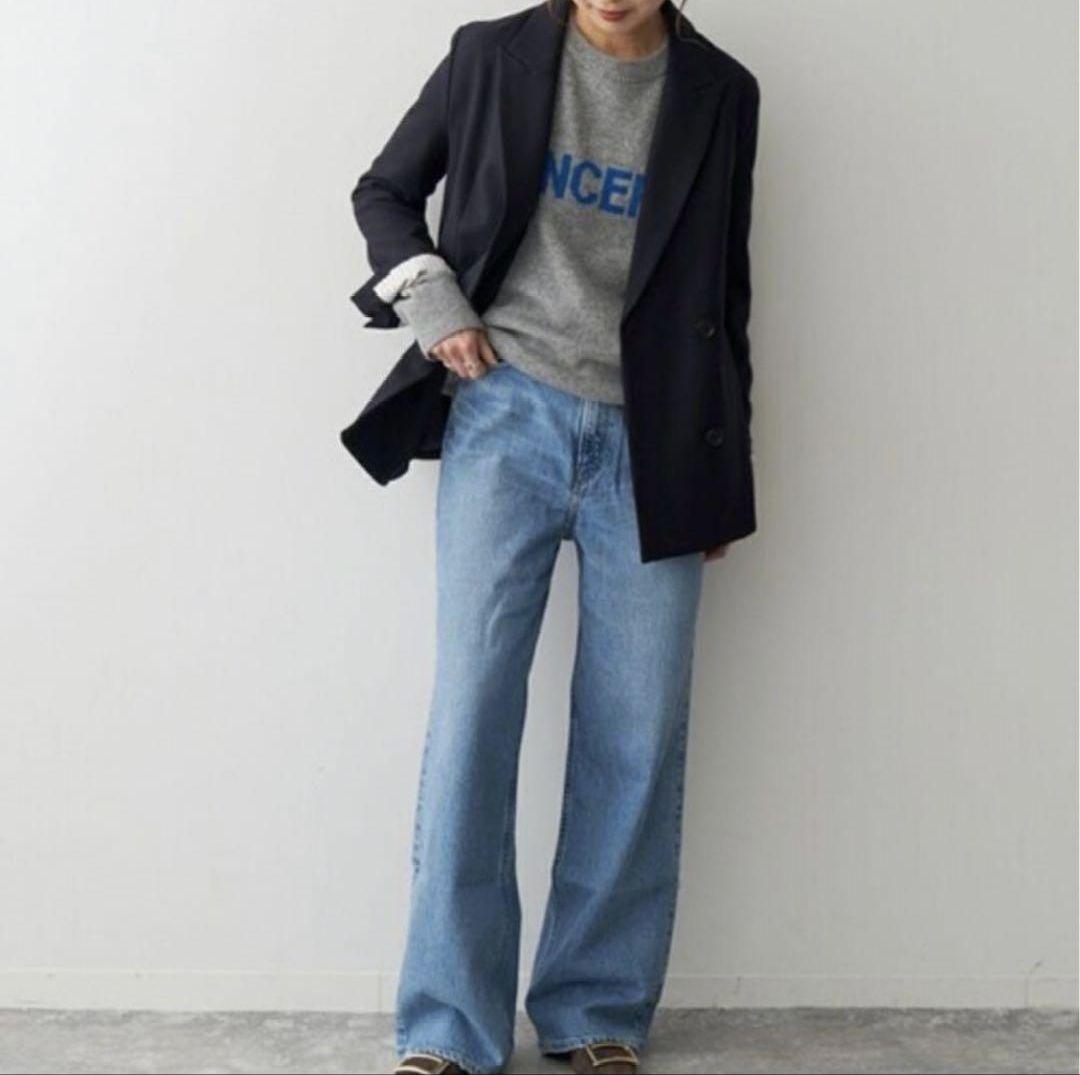 Spick ＆ Span ウールブレンドダブルブレストジャケット