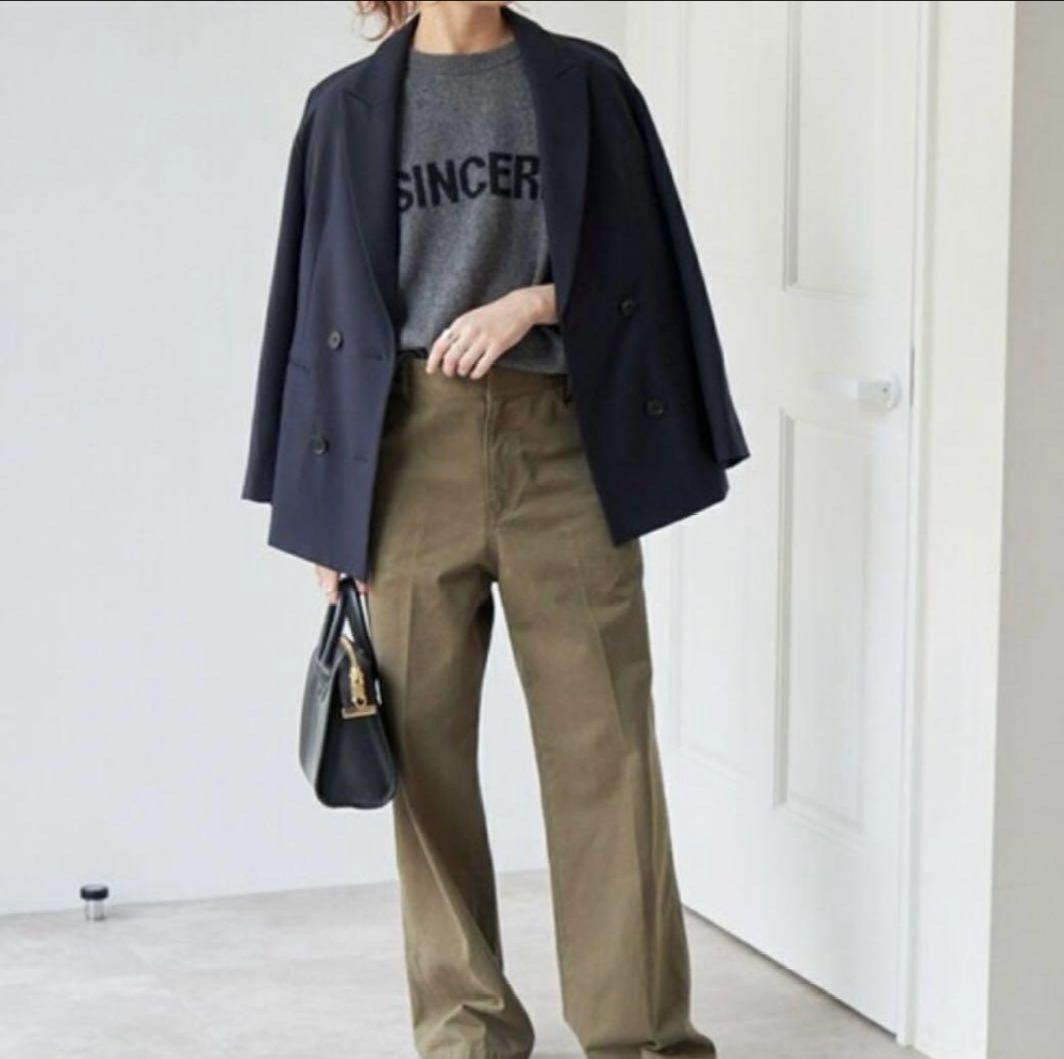 Spick ＆ Span ウールブレンドダブルブレストジャケット