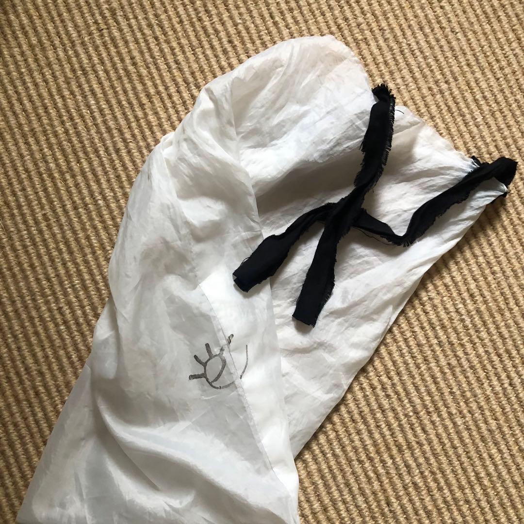 エバゴス オイルレザー 巾着型 ショルダーバッグ 20周年チャーム ebagos