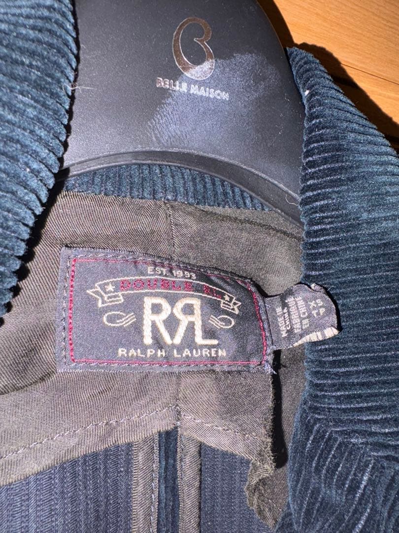 RRLインディゴ コーデュロイ スポーツコート テーラード ジャケット xs