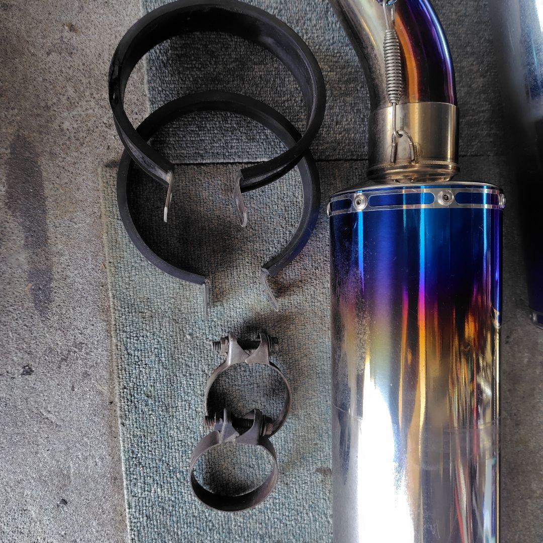 zzr1400取り外し スリップオンマフラーzx14