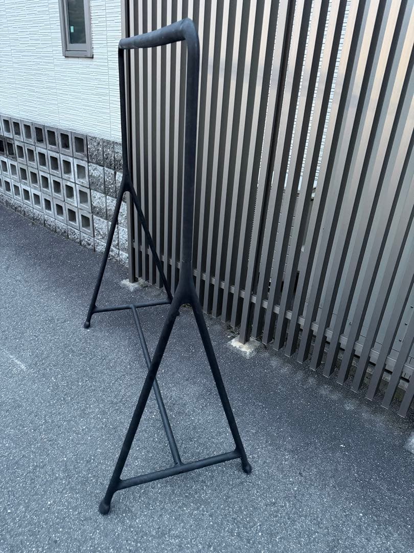 2個セット IKEA TURBO トゥルボー ハンガーラック ブラック　屋内屋外