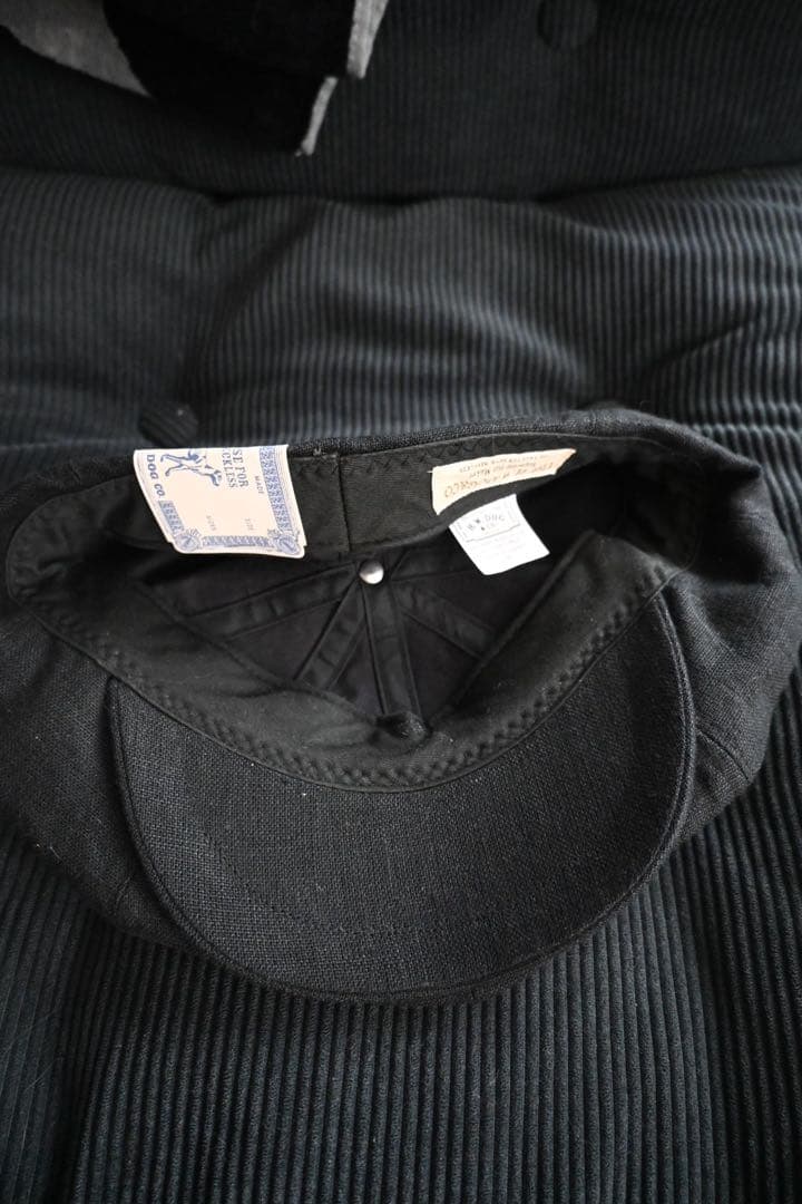 THE H.W.DOG CO. 黒キャスケット サイズ40