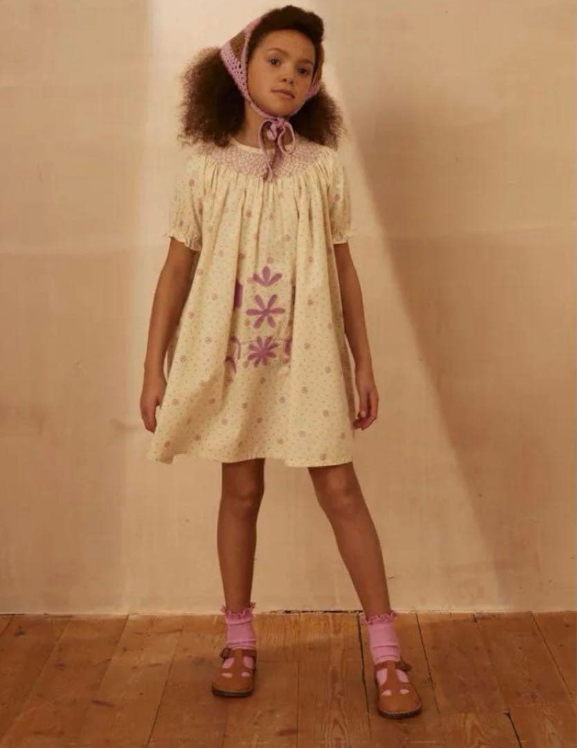 ワンピース apolina sissy smock dress resort calico