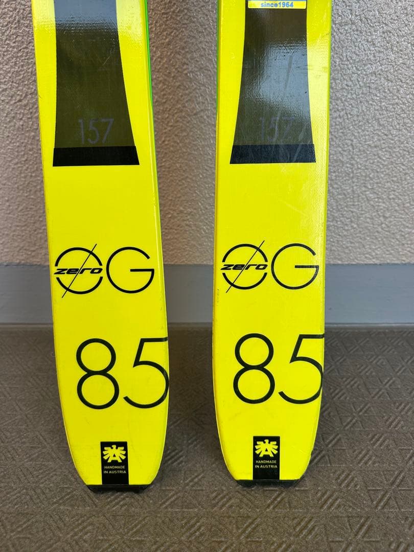 Blizzard ZERO G85 157cm　軽量山スキー　ビンディング付き