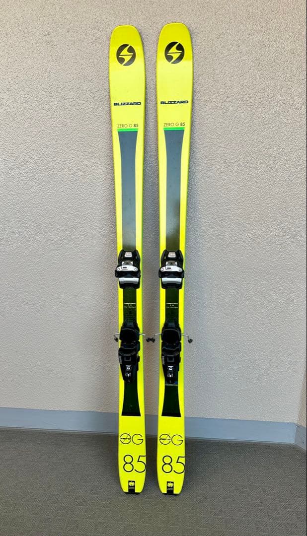 Blizzard ZERO G85 157cm　軽量山スキー　ビンディング付き
