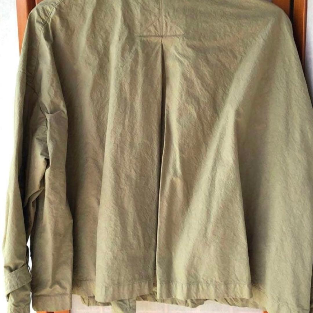 nest Robe スーピマコットンショートトレンチジャケット