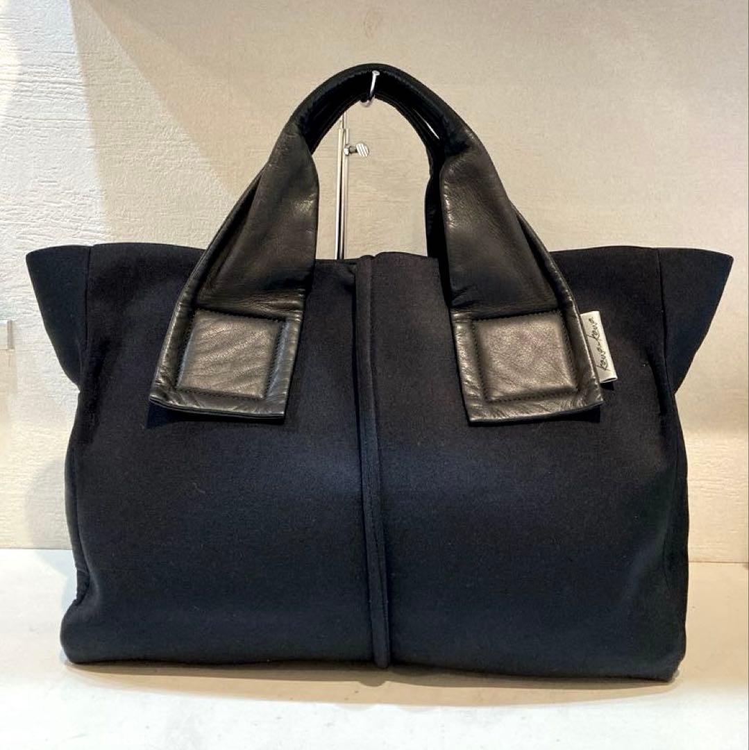 【美品】kawa-kawa wet トートバッグ　Mサイズ　黒