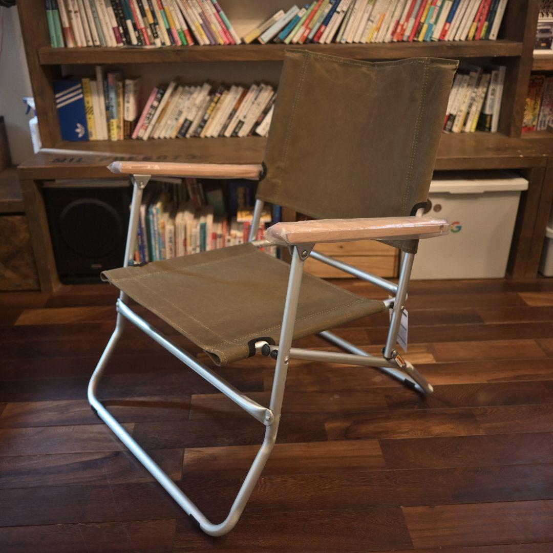 【2脚セット】POSTGENERALワックスドキャンバス ローバーチェア