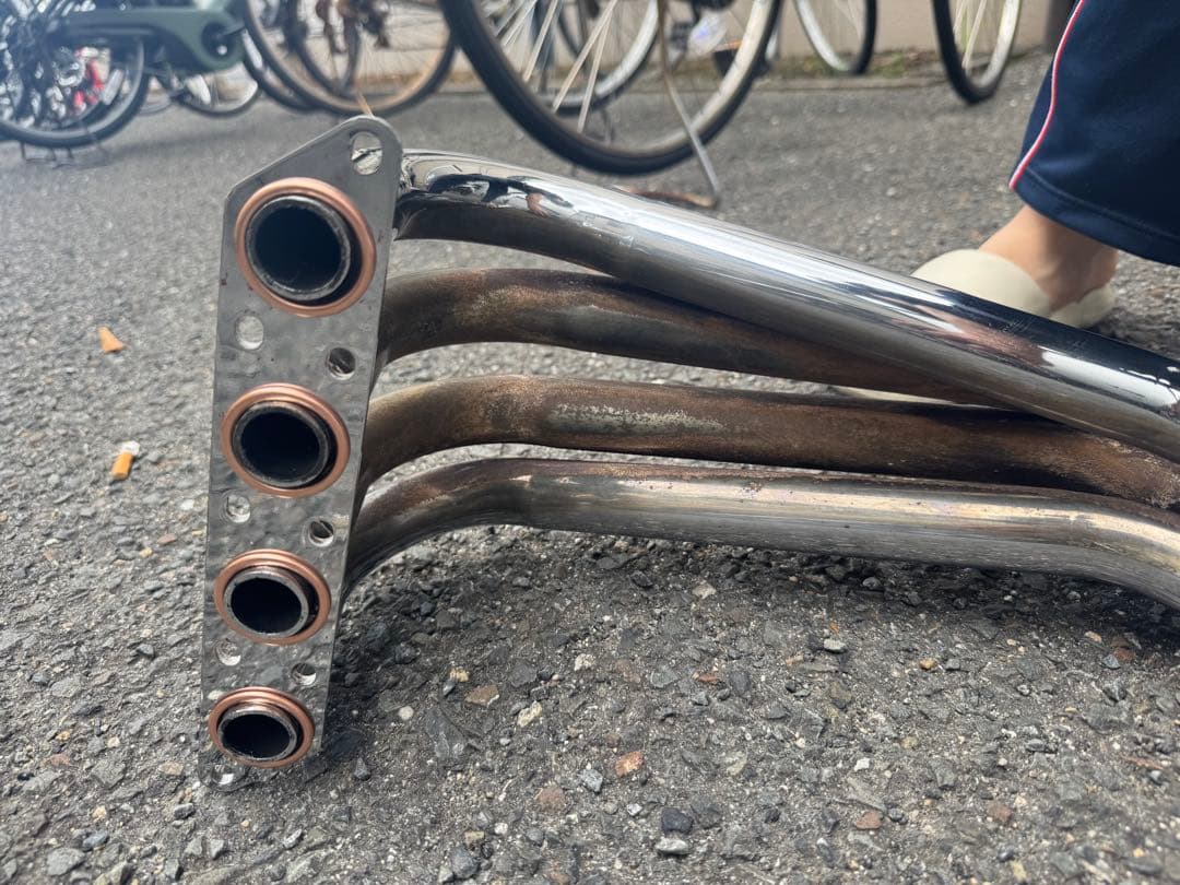 プリティーレーシング バリオス1型 フルエキ エキパイ