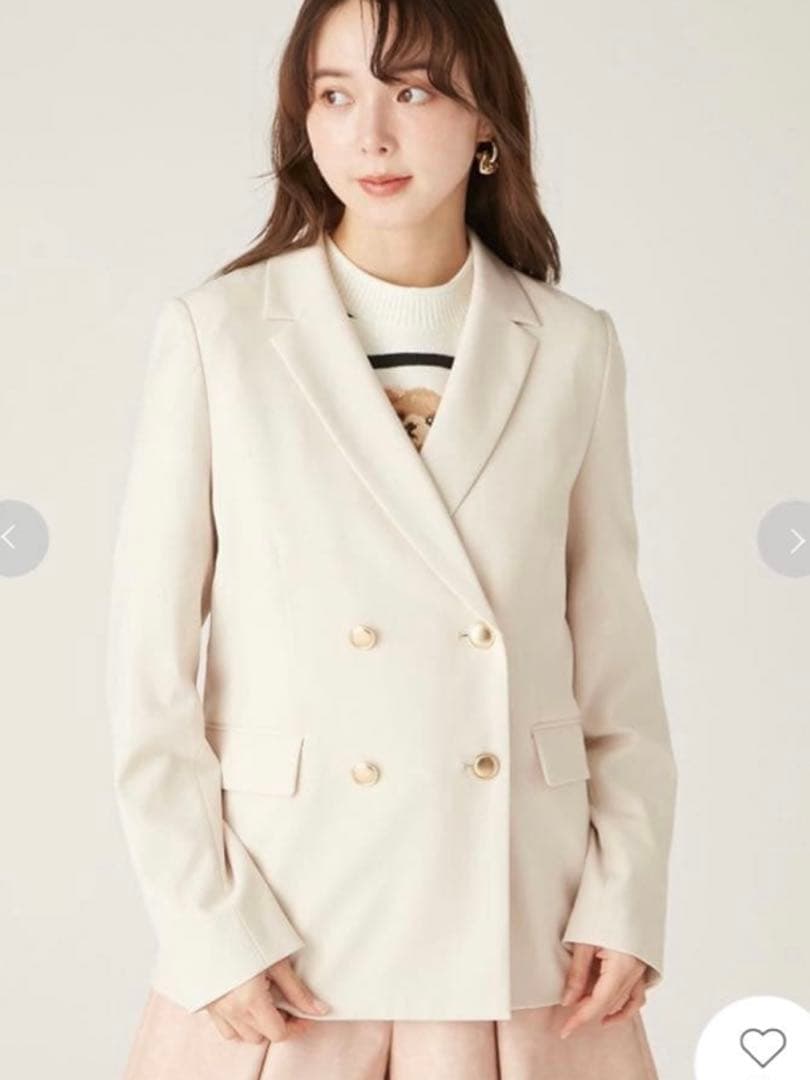 【完売】LILY BROWN ダブルブレストジャケット