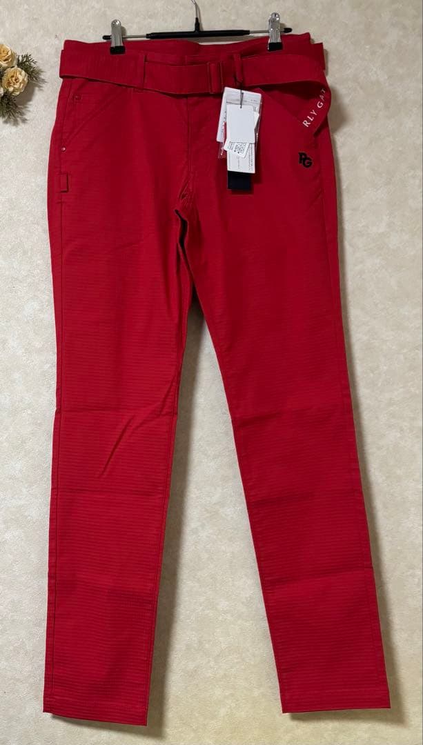 【タグ付新品未使用】PEARLY GATES メンズゴルフパンツストレッチ　4