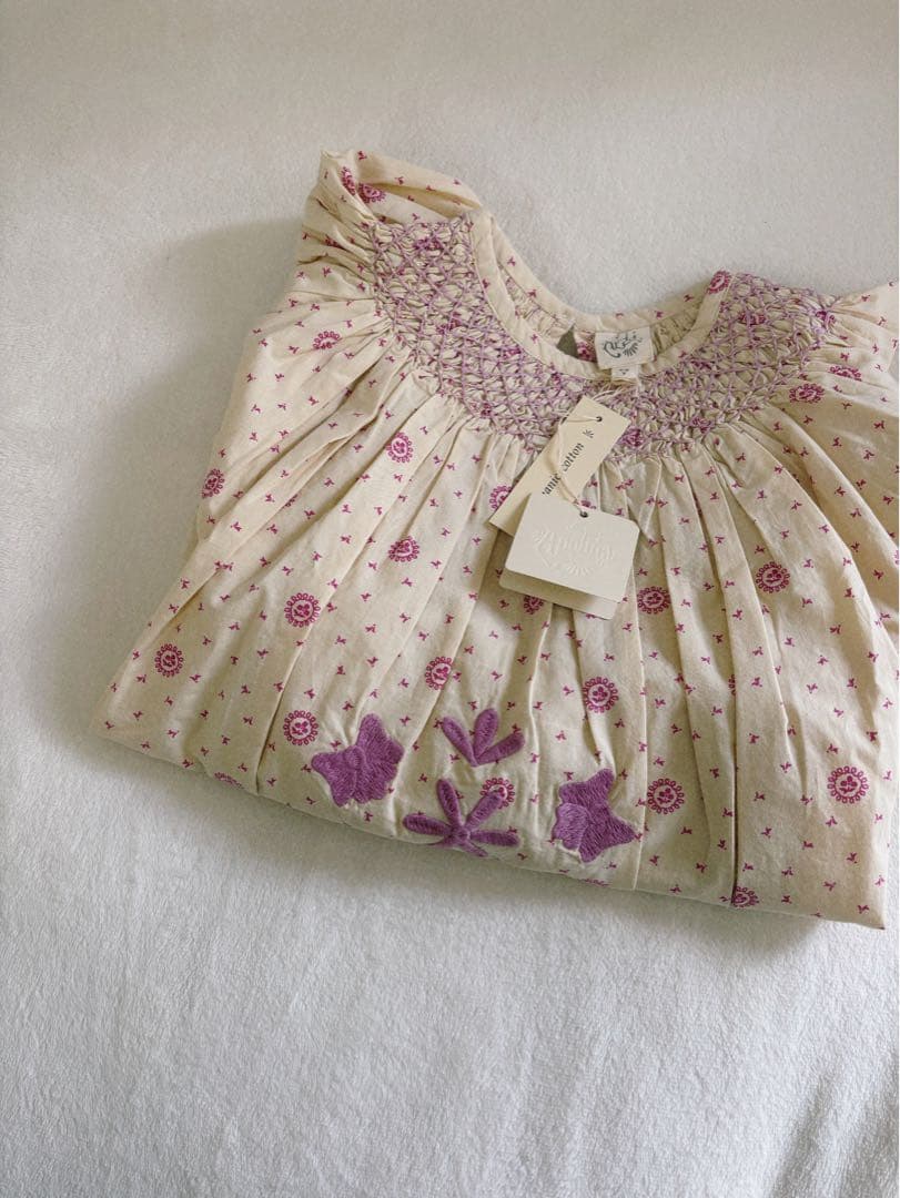 ワンピース Apolina Sissy Smock Dress 2-3y
