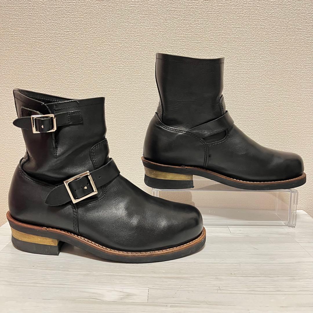 美品✨ Hawkins エンジニアブーツ ブラック 40015 スチールトゥ