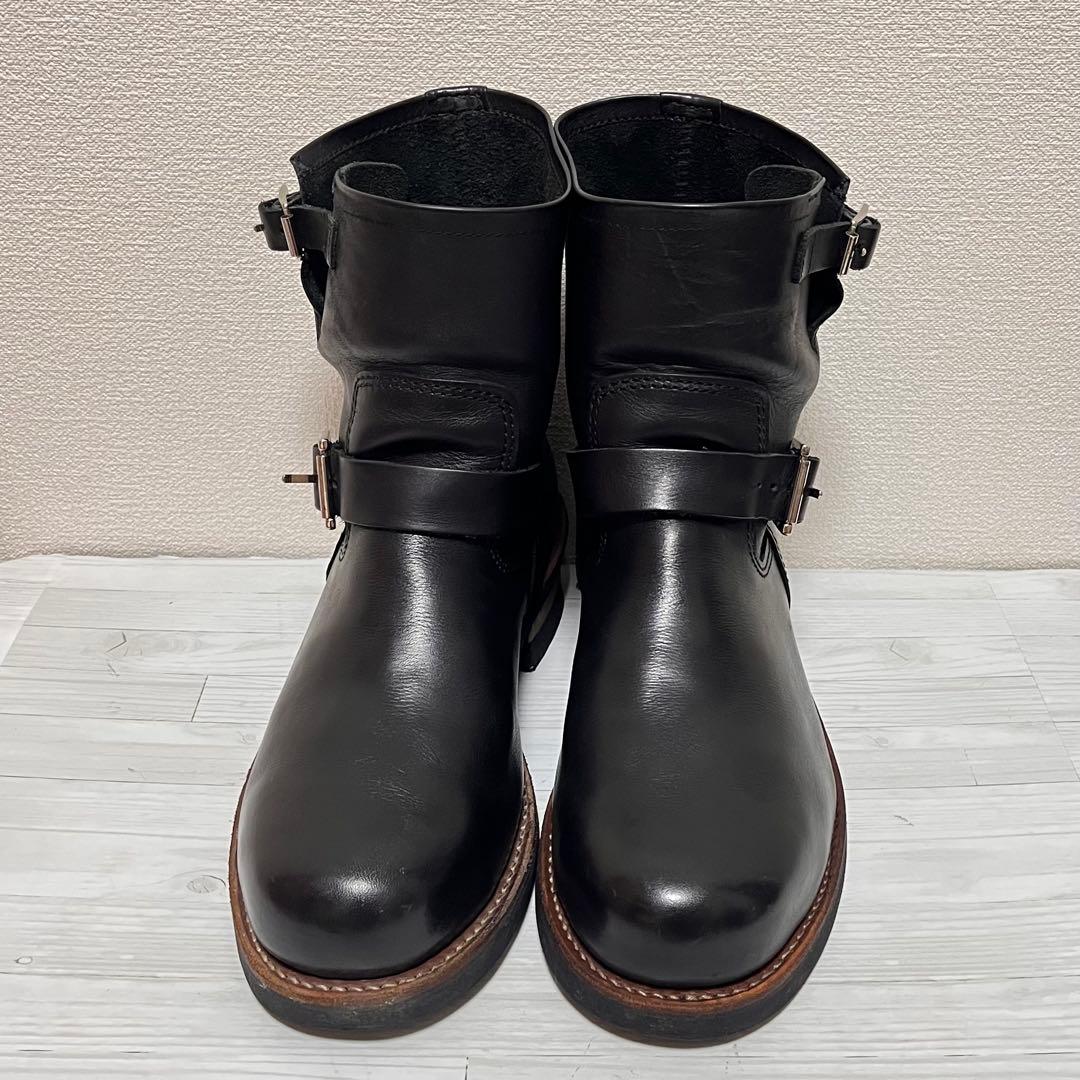 美品✨ Hawkins エンジニアブーツ ブラック 40015 スチールトゥ