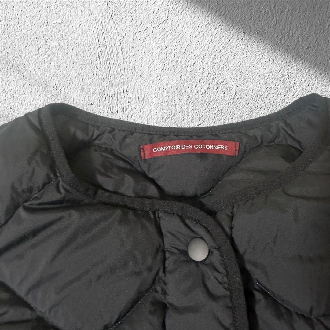 美品COMPTOIR DES COTONNIERSウルトラライトダウンベスト