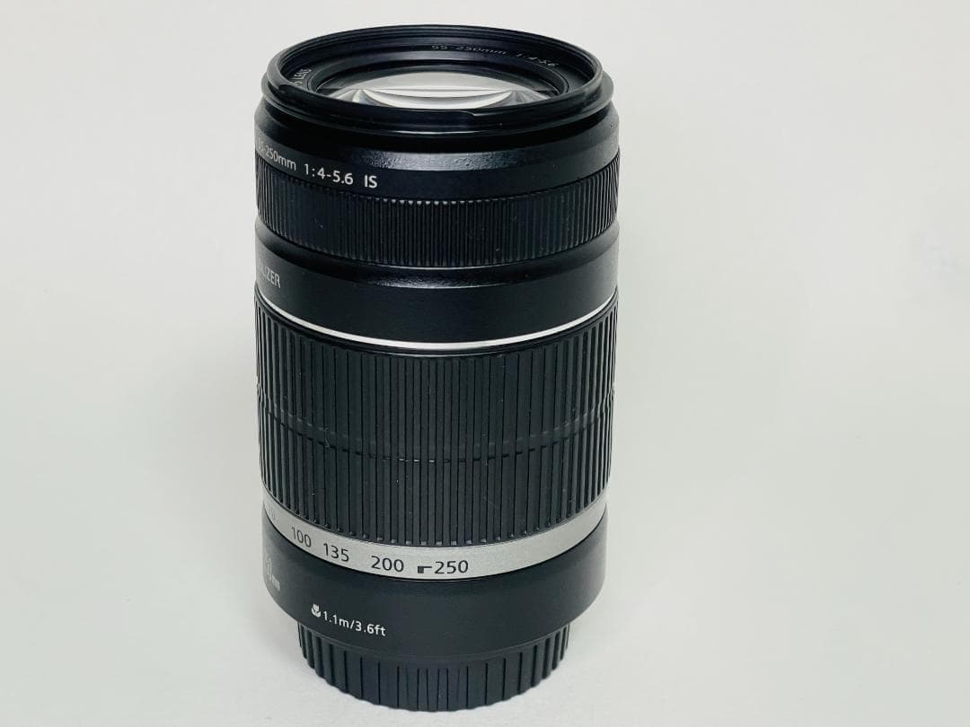 美品☘️Canon キャノン EF-S 55-250mm f4-5.6 IS
