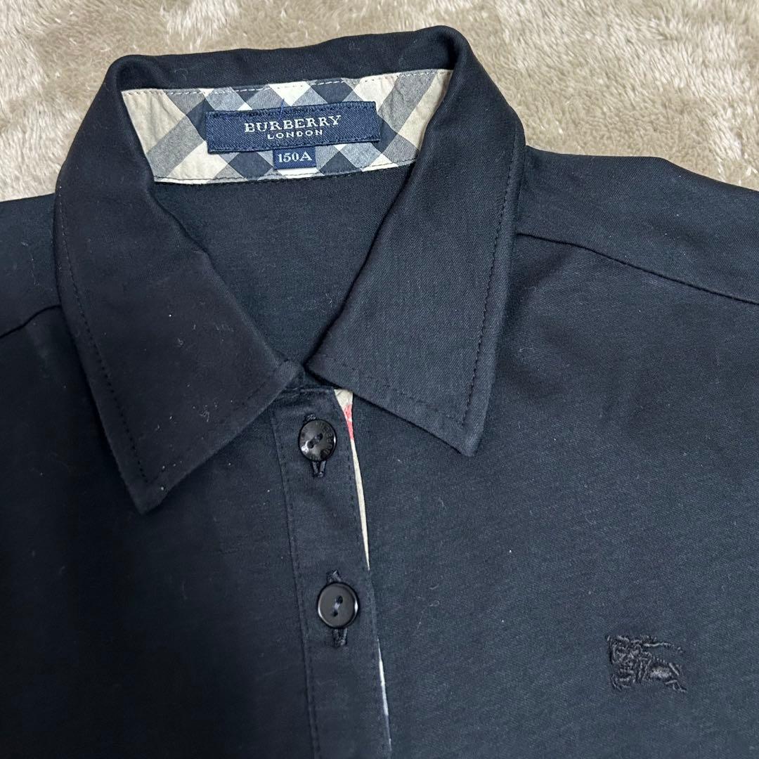 150㎝　バーバリーロンドンノバチェックドッキングワンピース