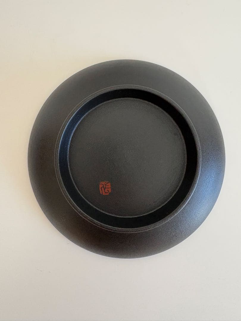 やのさちこ　椿皿　ポピー