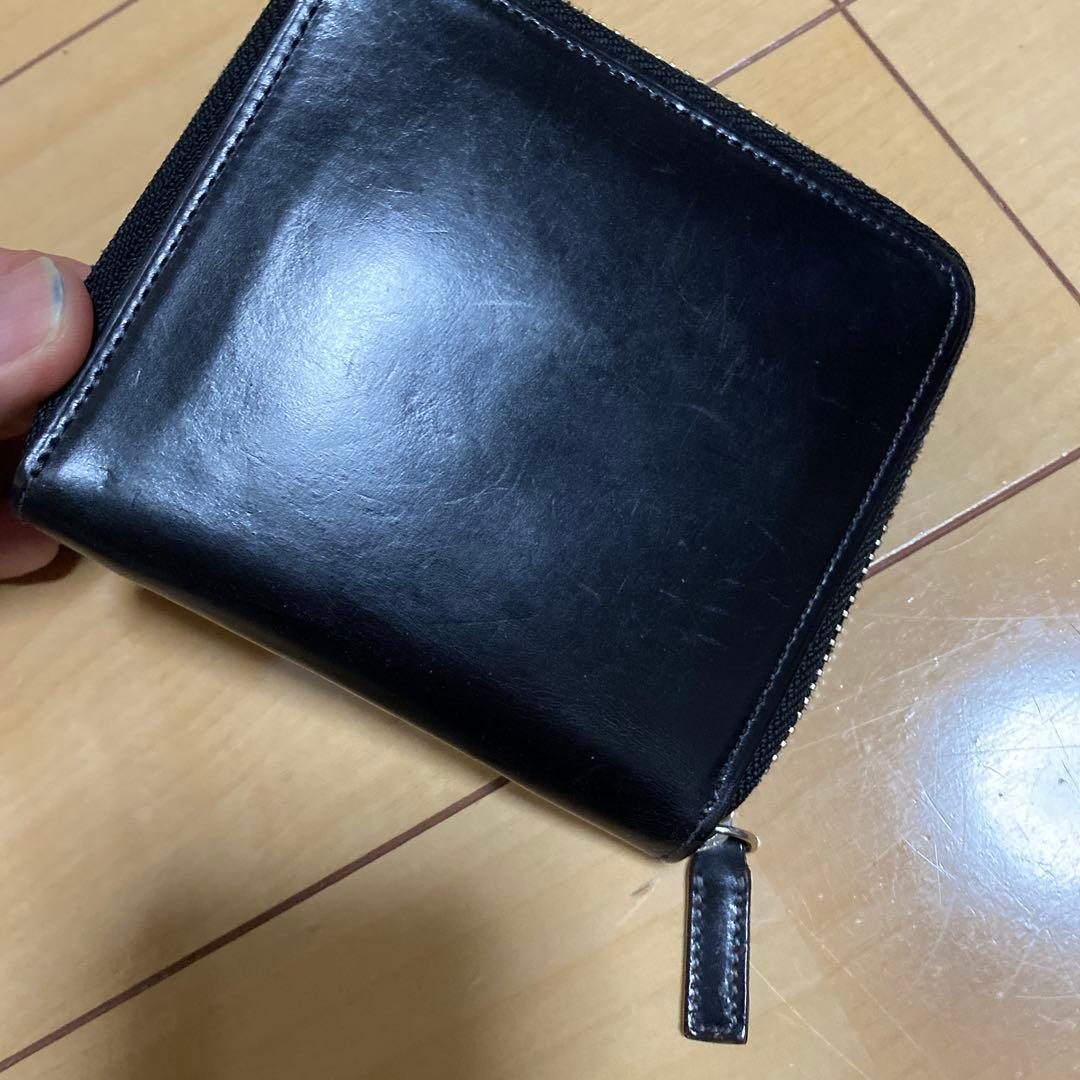 ソメスサドル　 二つ折りジップウォレット