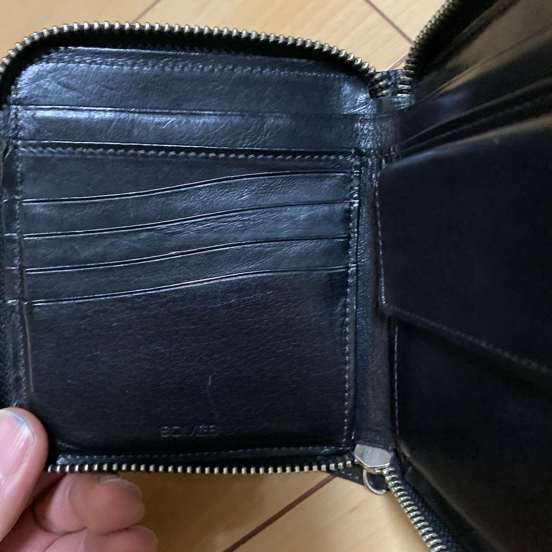 ソメスサドル　 二つ折りジップウォレット