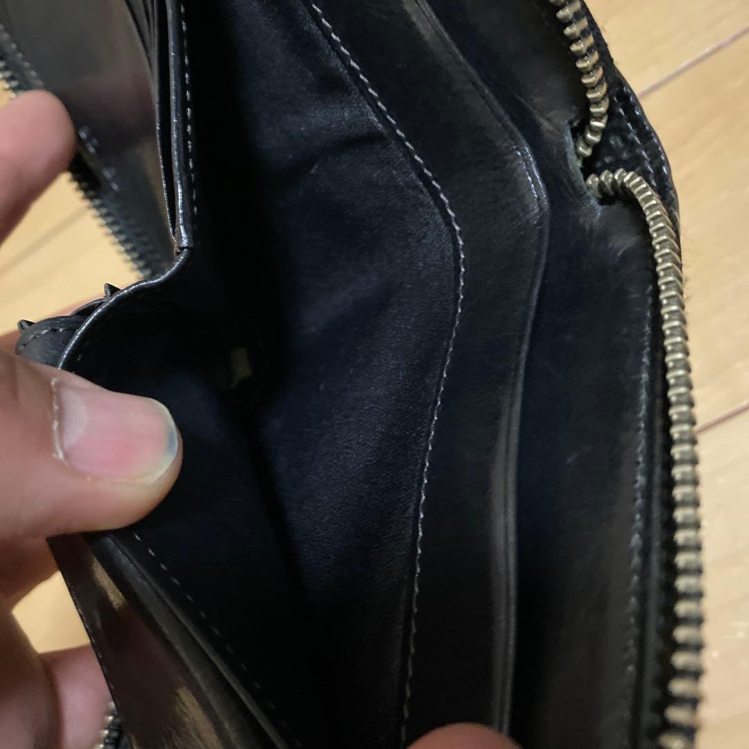 ソメスサドル　 二つ折りジップウォレット