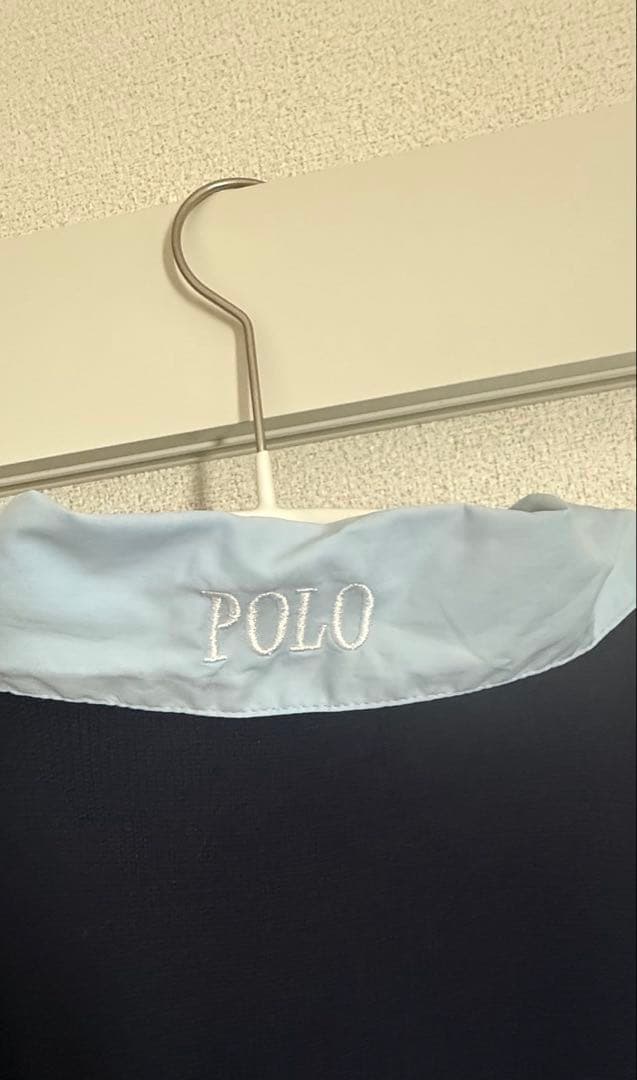 LAGUMAMOON POLO シャツカラーカフニットプルオーバー