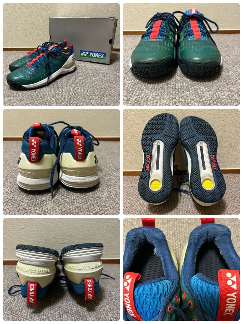 まとめ 5足 27.5 YONEX テニスシューズ メンズ ECLIPSION