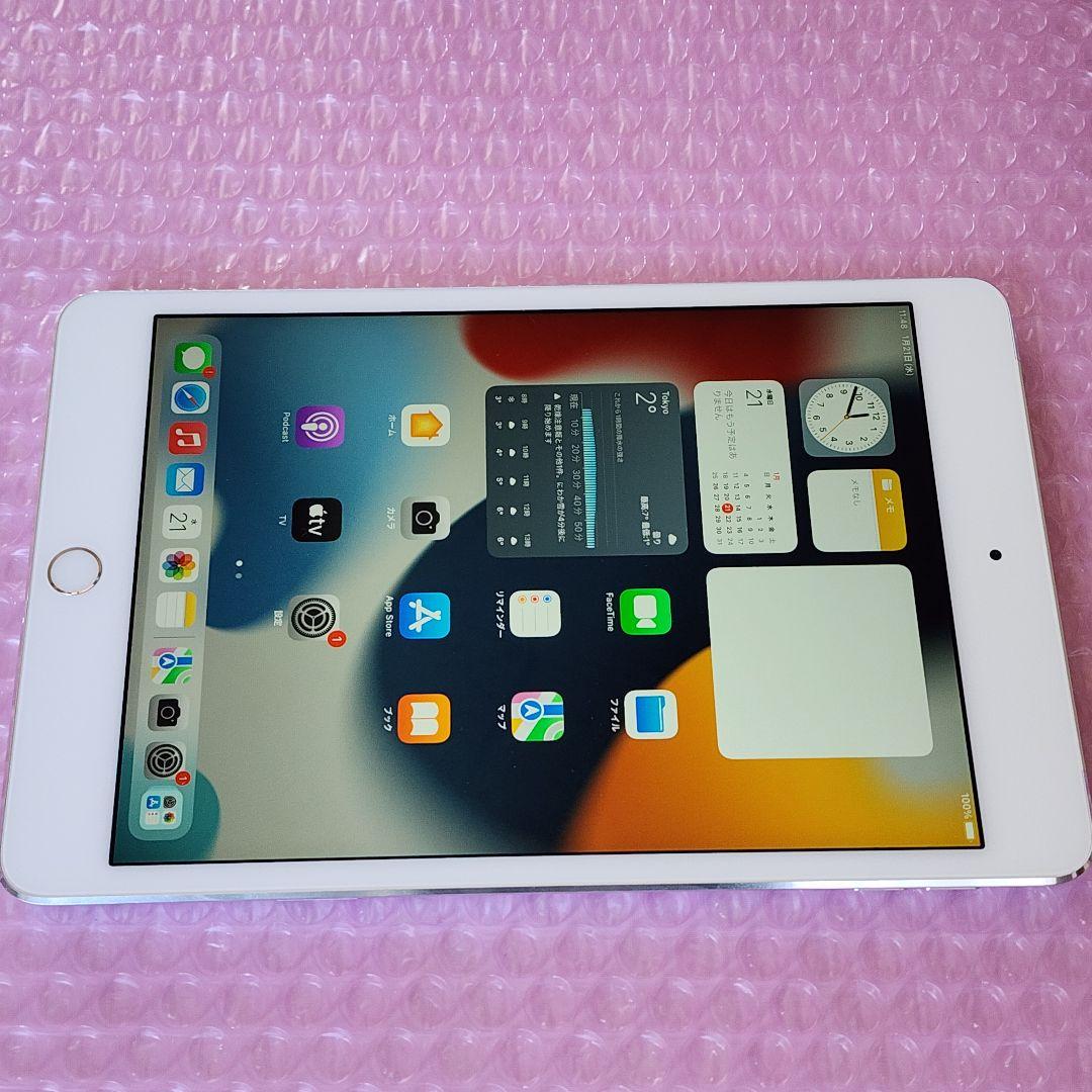 iPad mini 4　128GB　バッテリー良好　Wi-Fi+Cellular