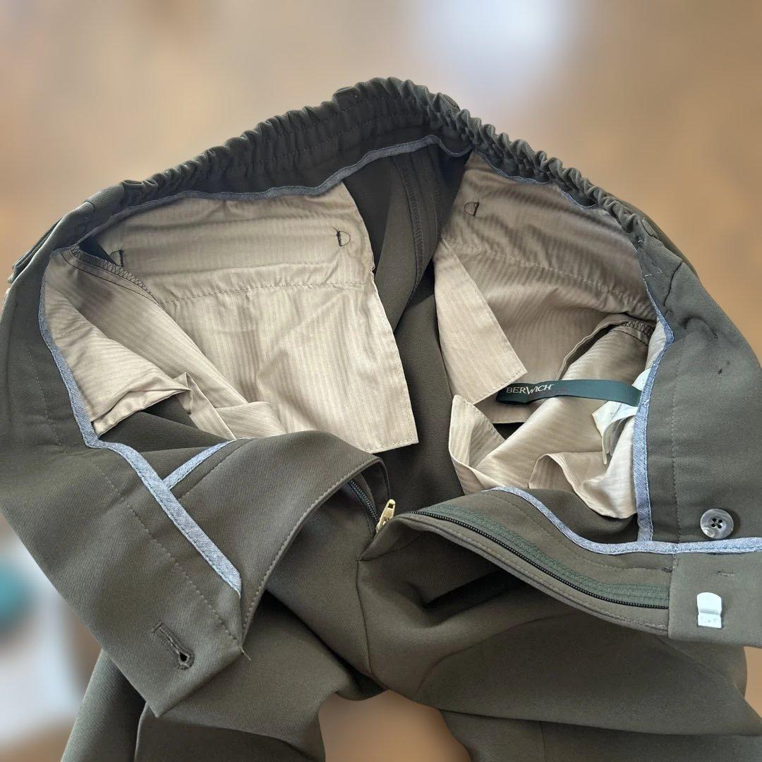 BERWICH BERTO ベルウィッチ ベルト ジャージースラックス 48