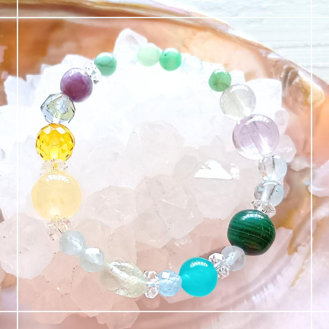 オーダーブレス 2点 +ケセラストーン 天然石 ブレスレット ヒーリング