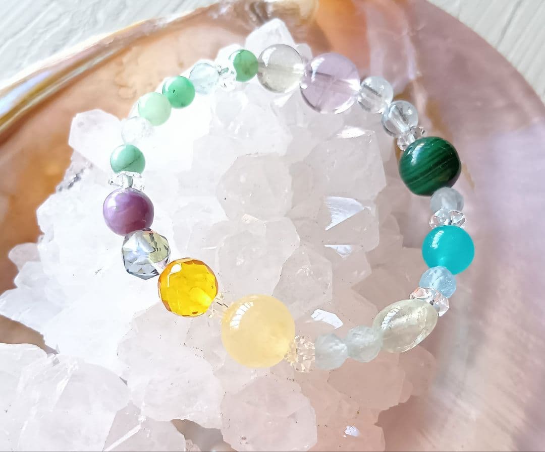 オーダーブレス 2点 +ケセラストーン 天然石 ブレスレット ヒーリング