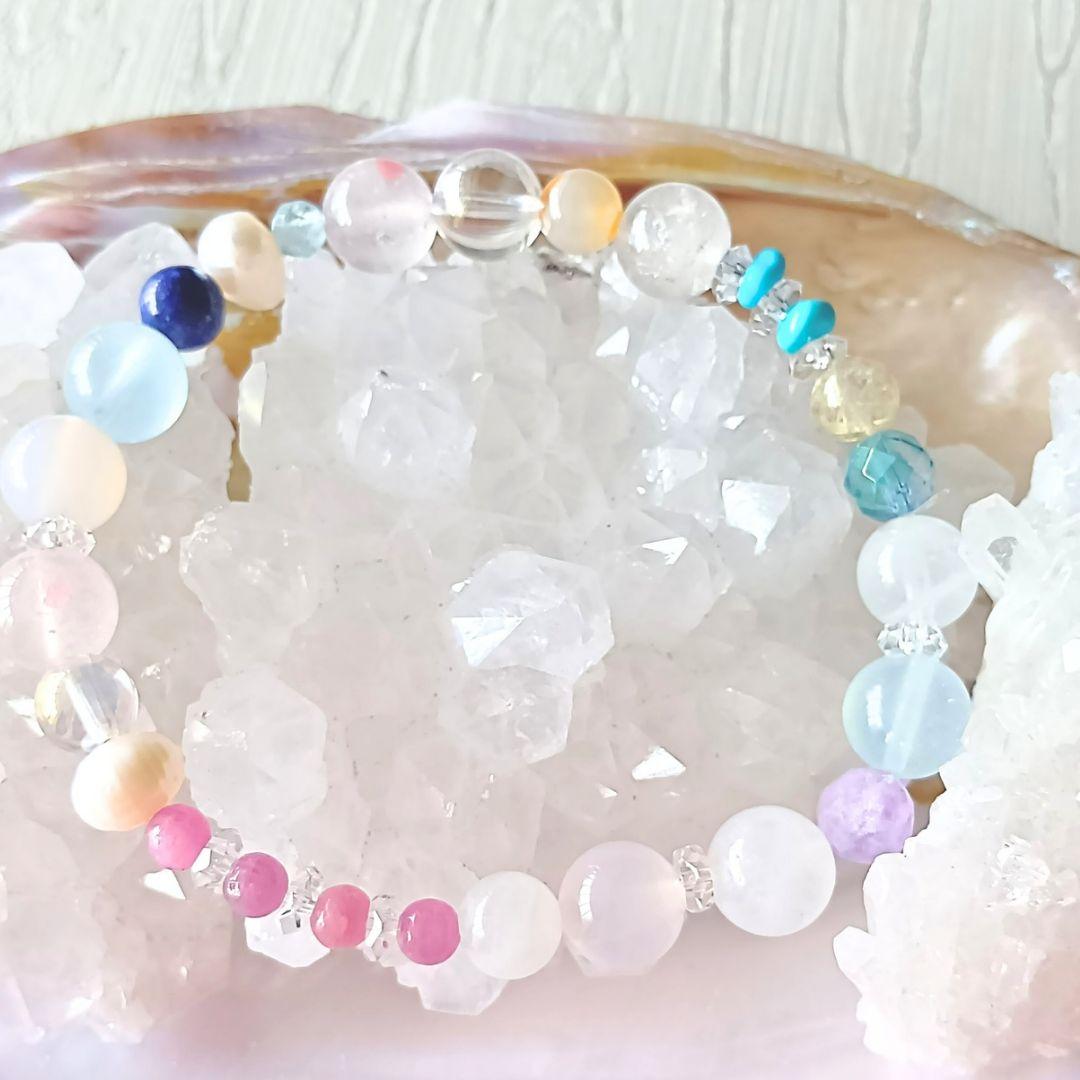 オーダーブレス 2点 +ケセラストーン 天然石 ブレスレット ヒーリング