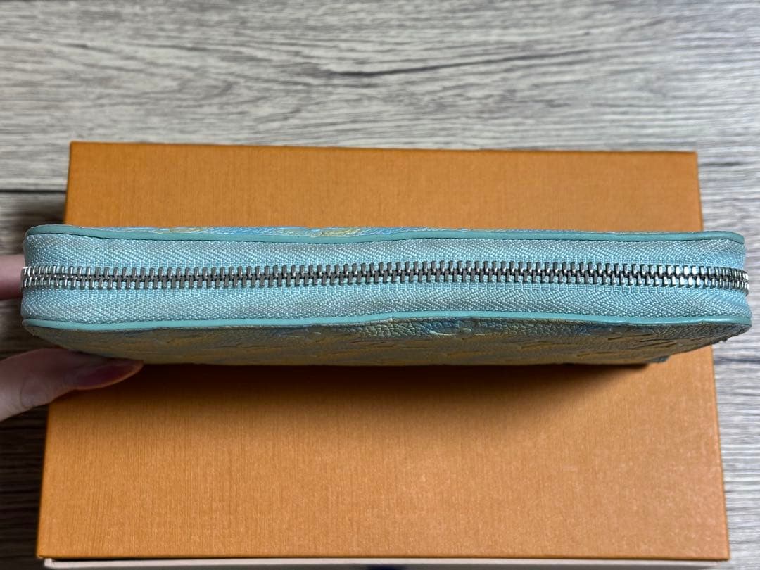 LOUIS VUITTON長財布 サマースターダスト ブルー モノグラム